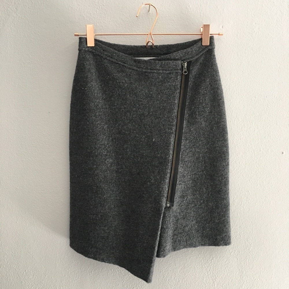 Anthropologie 100% wool pencil skirt / Size XS